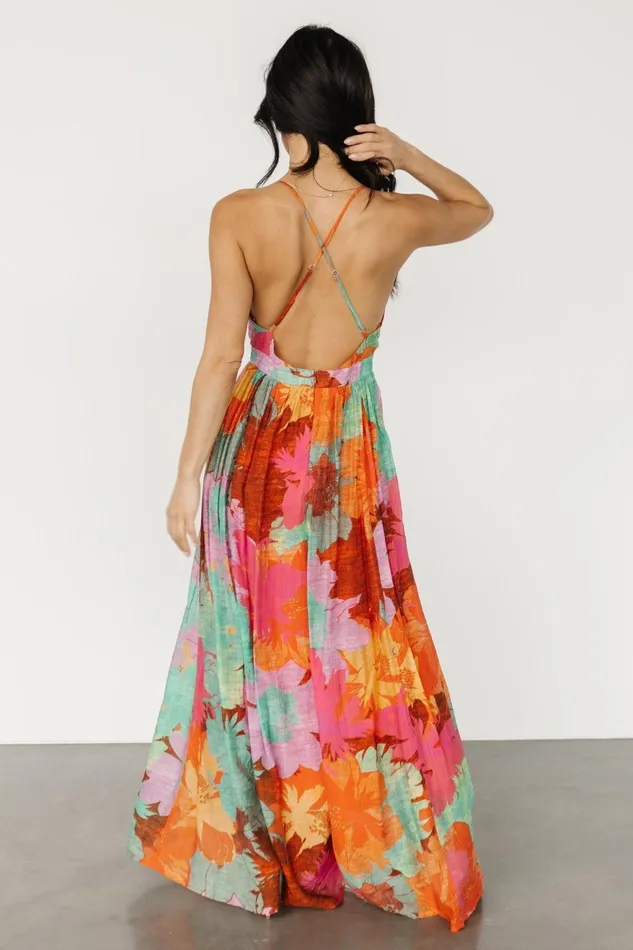 Women Cover Ups Baltic Born Miramar Maxi Dress Multi Print