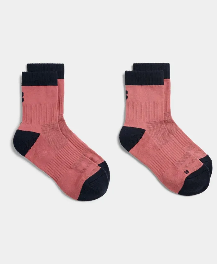 Women Crew Running Socks 2 Pack Adventure Pink Sweaty Betty Underwear