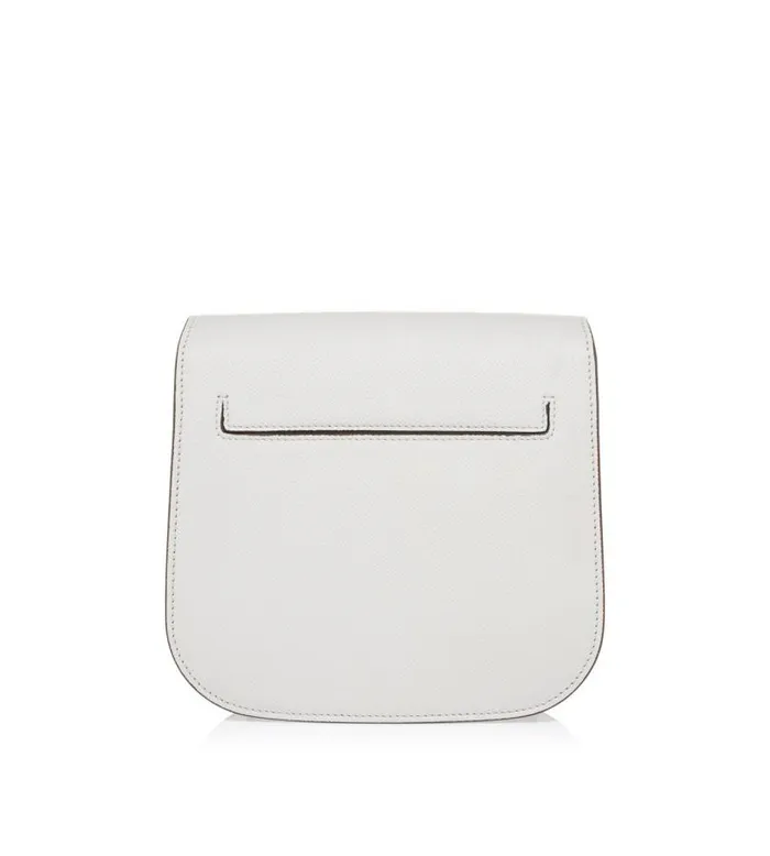 Women Cross Body Bags Tom Ford Grain Leather Tara Crossbody Bag Chalk