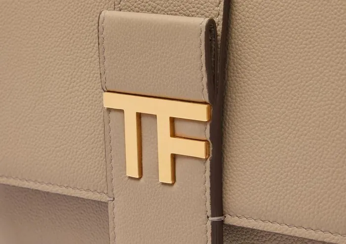 Women Cross Body Bags Tom Ford Grain Leather Tf Chain Shoulder Bag Silk Taupe Women Cross Body Bags Tom Ford Grain Leather Tf Chain Shoulder Bag Silk Taupe