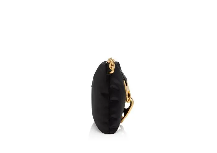 Women Cross Body Bags Tom Ford Satin Pillow Carine Small Crossbody Bag Black Women Cross Body Bags Tom Ford Satin Pillow Carine Small Crossbody Bag Black