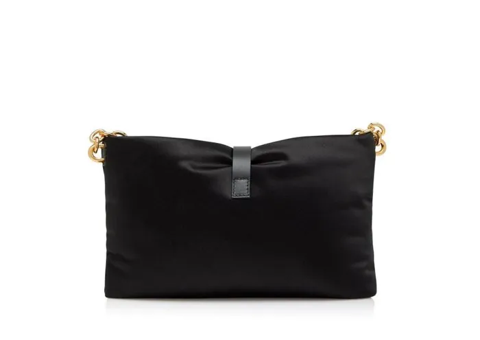 Women Cross Body Bags Tom Ford Satin Pillow Carine Small Crossbody Bag Black Women Cross Body Bags Tom Ford Satin Pillow Carine Small Crossbody Bag Black