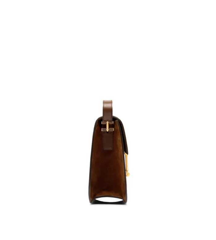Women Cross Body Bags Tom Ford Suede And Leather Tara Mini Crossbody Whisky Women Cross Body Bags Tom Ford Suede And Leather Tara Mini Crossbody Whisky