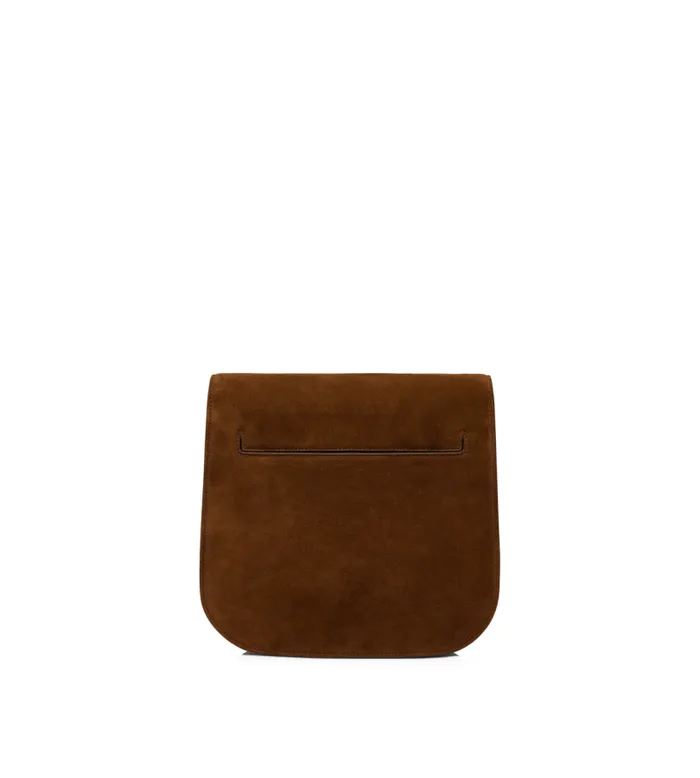Women Cross Body Bags Tom Ford Suede And Leather Tara Mini Crossbody Whisky Women Cross Body Bags Tom Ford Suede And Leather Tara Mini Crossbody Whisky