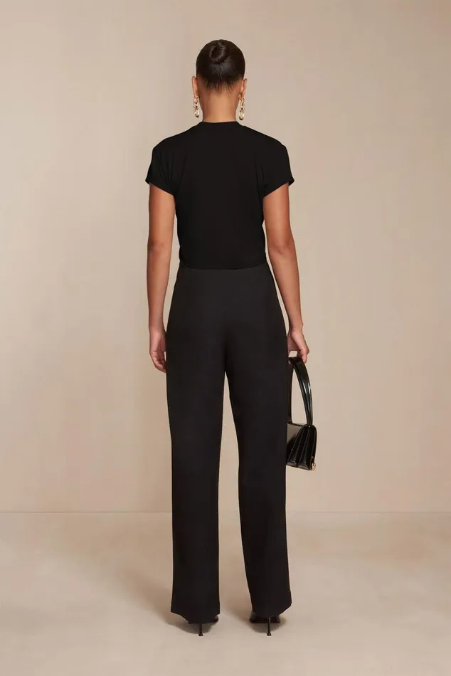 Women Cult Gaia Bottoms TASHA PANT 8211 BLACK Women Cult Gaia Bottoms TASHA PANT 8211 BLACK