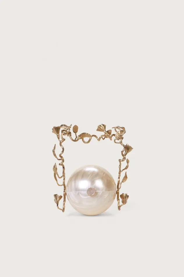 Women Cult Gaia Clutches FANA PEARL BAG 8211 IVORY