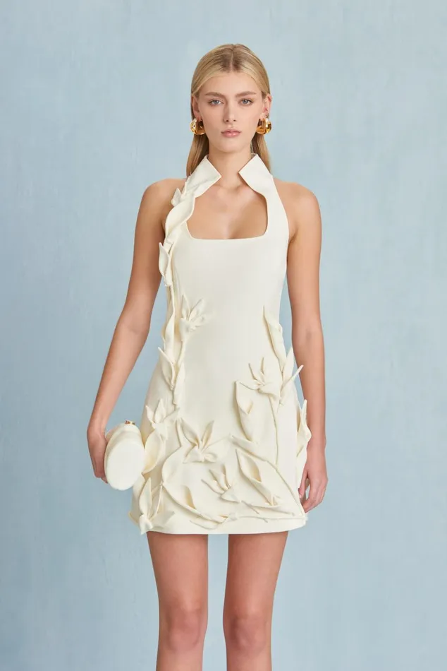 Women Cult Gaia Dresses ELA DRESS 8211 OFF WHITE