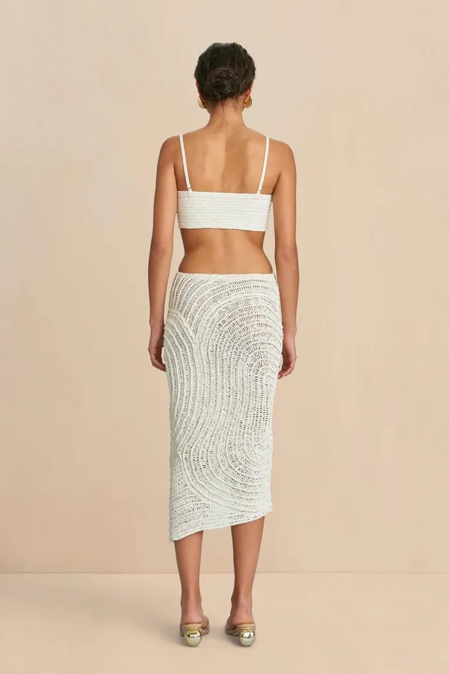 Women Cult Gaia Dresses KIRA CROCHET DRESS 8211 OFF WHITE Women Cult Gaia Dresses KIRA CROCHET DRESS 8211 OFF WHITE