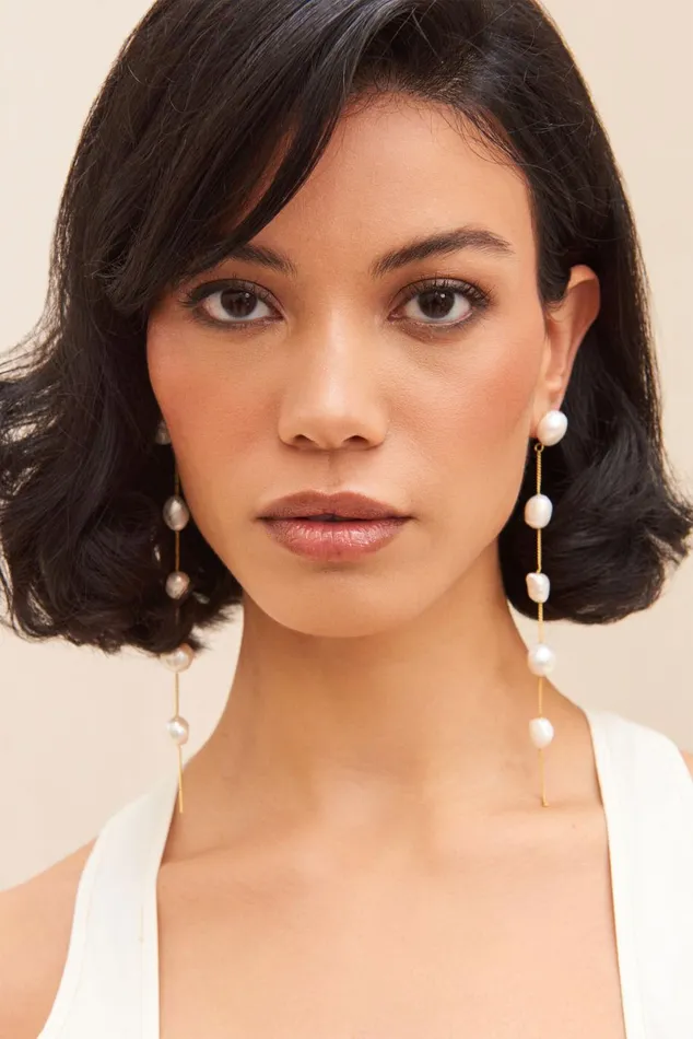 Women Cult Gaia Jewelry ATUM EARRING 8211 PEARL Women Cult Gaia Jewelry ATUM EARRING 8211 PEARL
