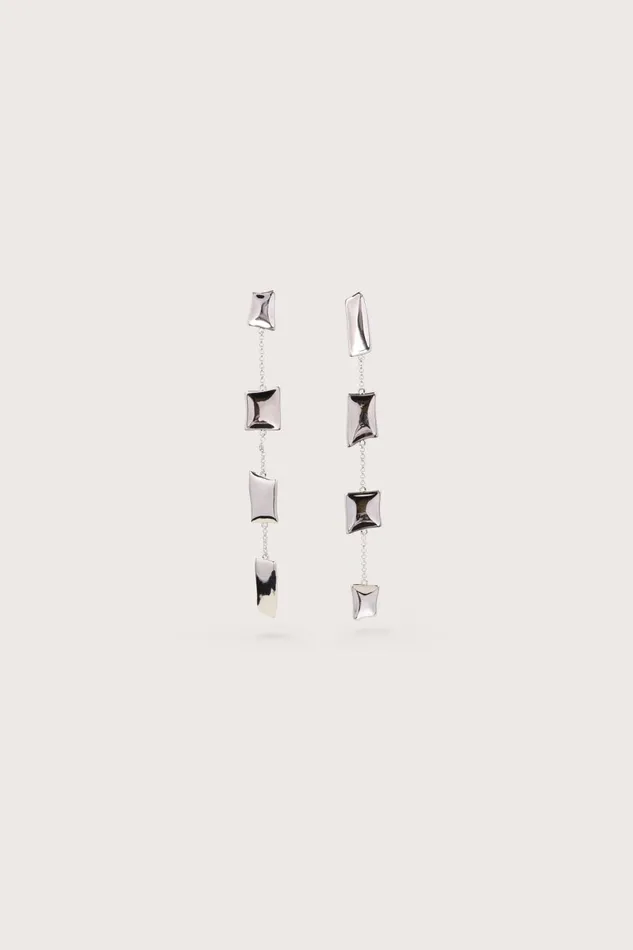 Women Cult Gaia Jewelry MALAYA EARRING 8211 Shiny Silver