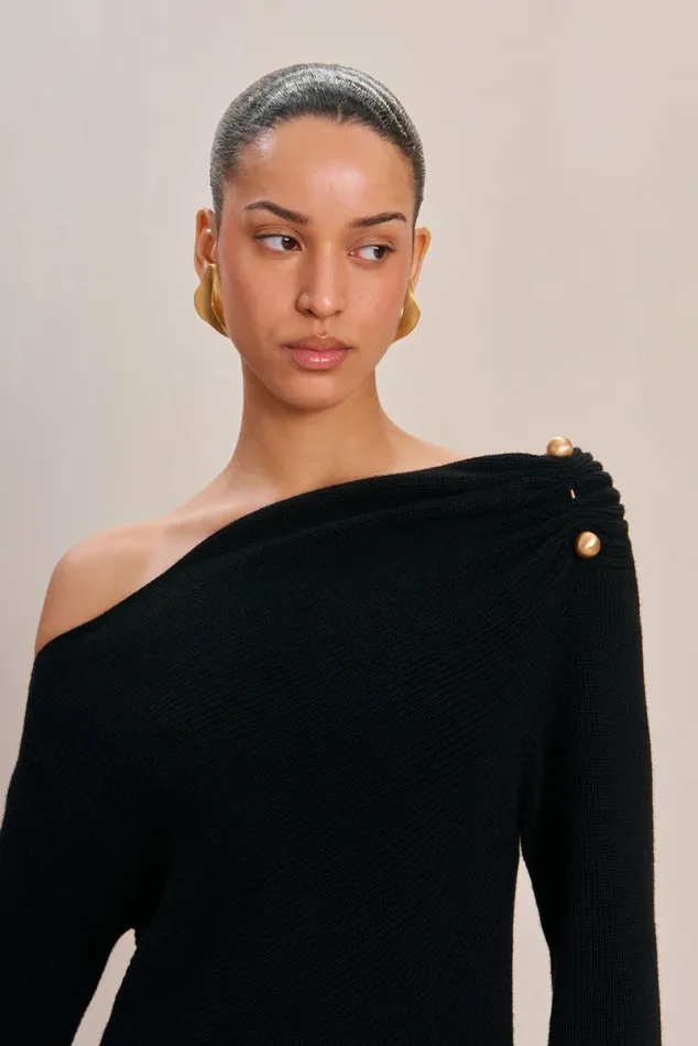 Women Cult Gaia Knits ELORY SWEATER 8211 BLACK Women Cult Gaia Knits ELORY SWEATER 8211 BLACK