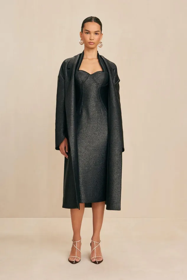 Women Cult Gaia Outerwear DREA COAT 8211 BLACK Women Cult Gaia Outerwear DREA COAT 8211 BLACK