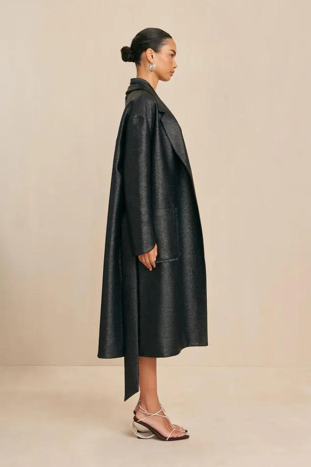 Women Cult Gaia Outerwear DREA COAT 8211 BLACK Women Cult Gaia Outerwear DREA COAT 8211 BLACK