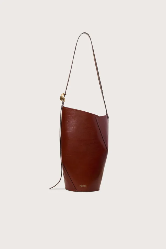 Women Cult Gaia Shoulder Bags ALDARI SHOULDER BAG 8211 MAHOGANY