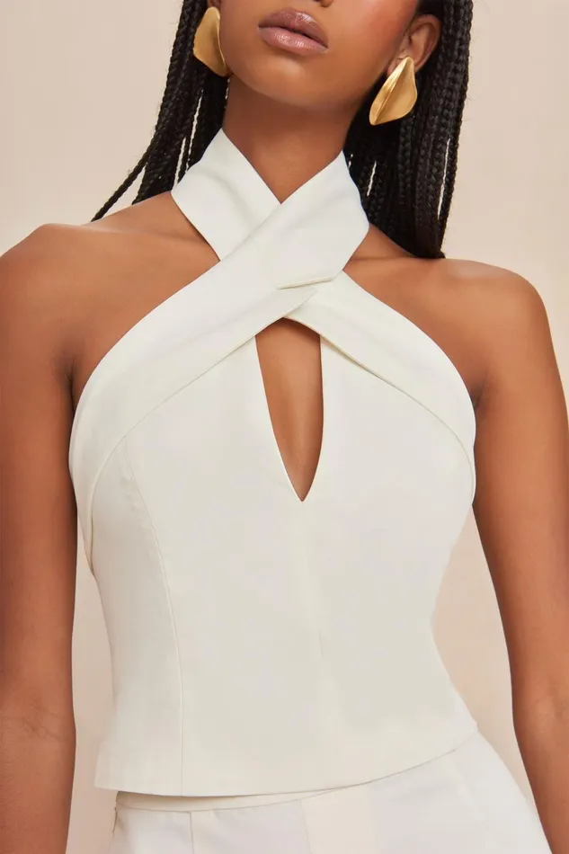 Women Cult Gaia Tops DANIL TOP 8211 OFF WHITE