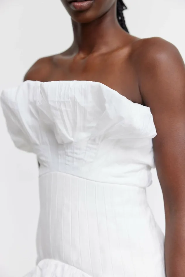 Women DICKSON GOWN Ivory Acler White Dresses