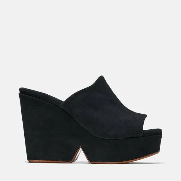 Women DOLCY Black Suede Clergerie Mules