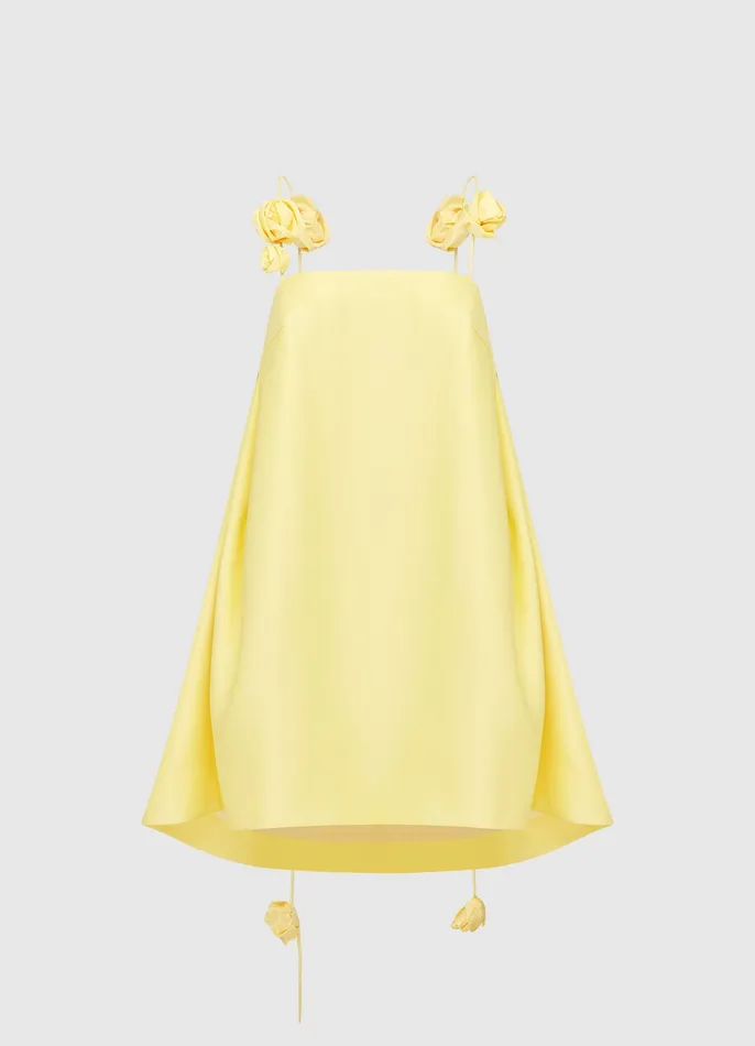 Women Dresses and Jumpsuits LEO LIN Fiona Rose Mini Dress 8211 Sorbet Yellow