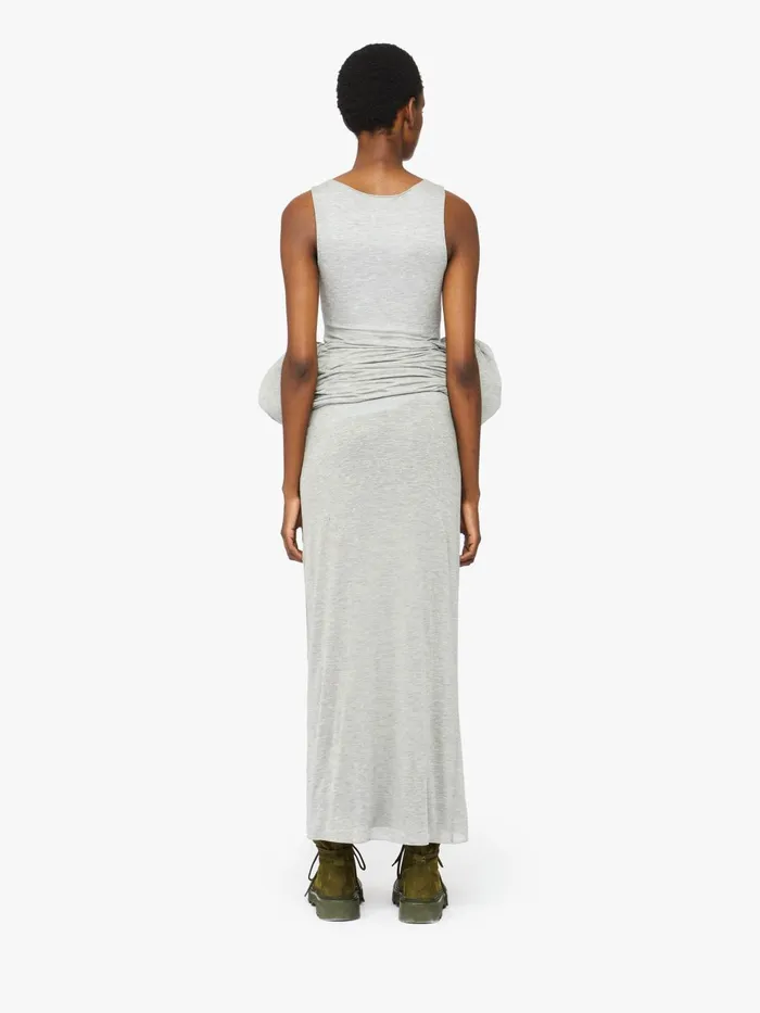 Women Dresses JW Anderson OVERSIZED BOW DRESS Light Grey Women Dresses JW Anderson OVERSIZED BOW DRESS Light Grey