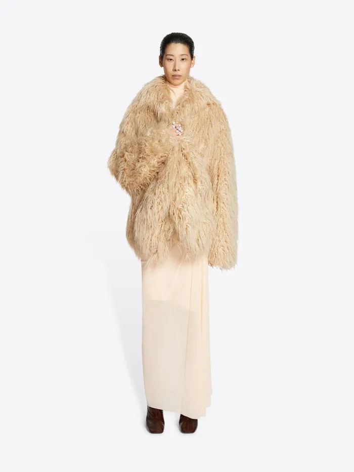 Women Dries Van Noten Coats and Jackets Faux Fur Jacket