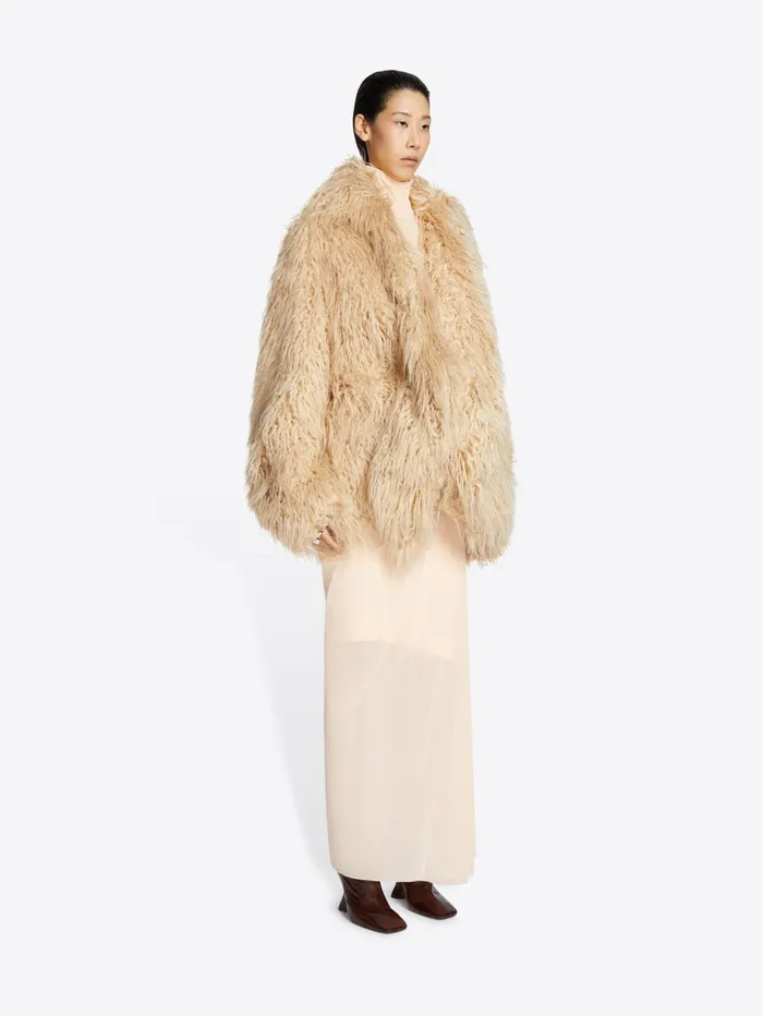 Women Dries Van Noten Coats and Jackets Faux Fur Jacket