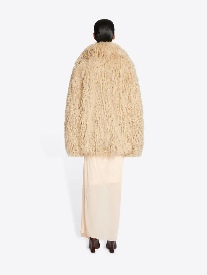 Women Dries Van Noten Coats and Jackets Faux Fur Jacket