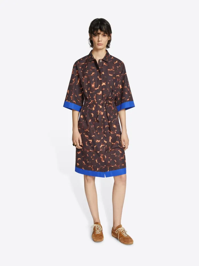 Women Dries Van Noten Dresses Printed Shirt Dress