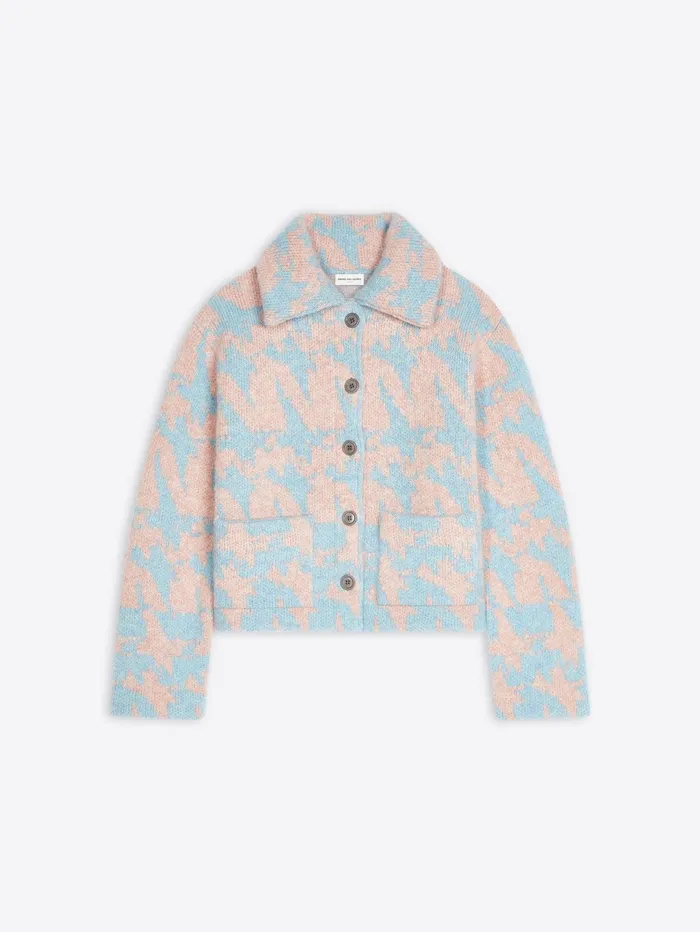 Women Dries Van Noten Knitwear Jacquard Cardigan