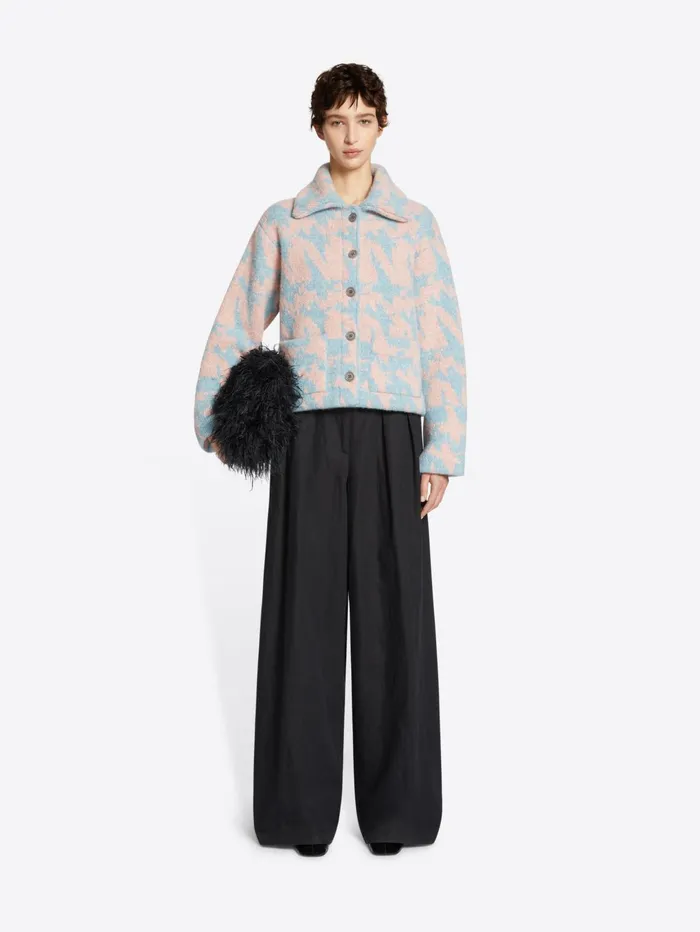 Women Dries Van Noten Knitwear Jacquard Cardigan