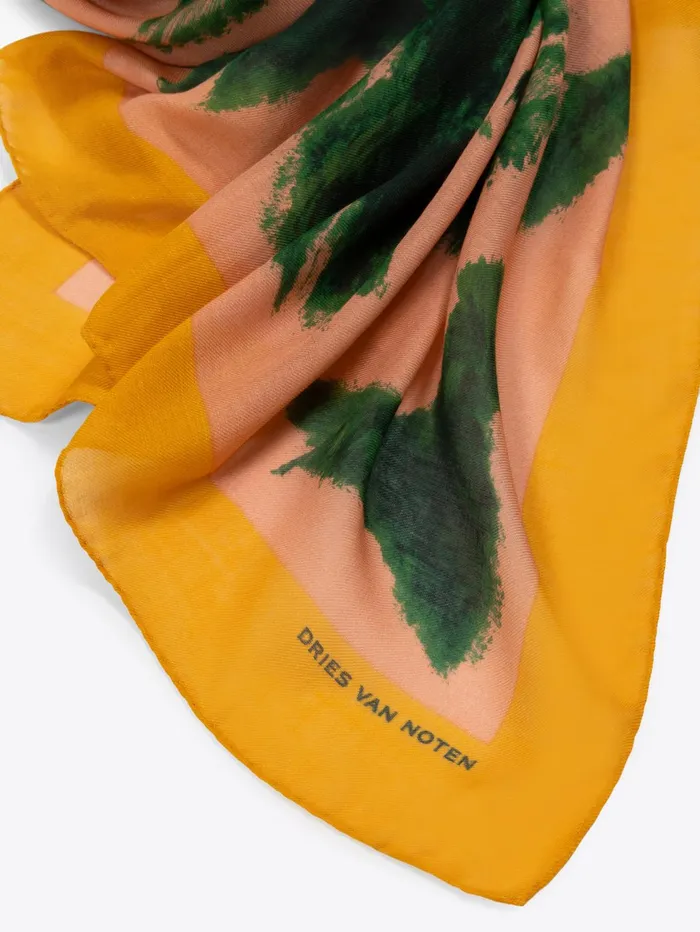Women Dries Van Noten Scarves and Foulards Printed Scarf