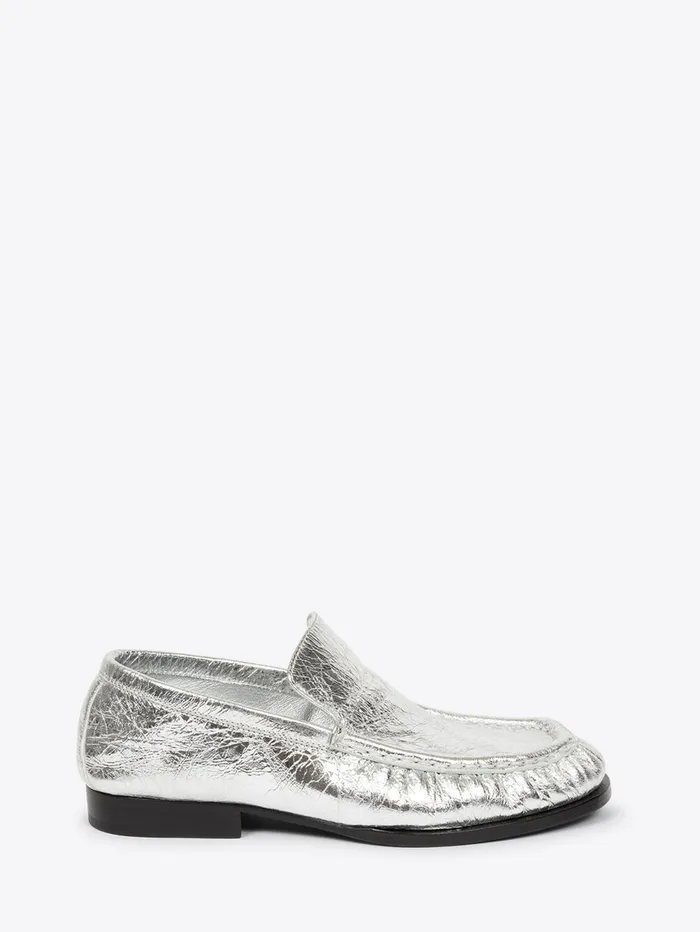 Women Dries Van Noten Shoes Metallic Loafers