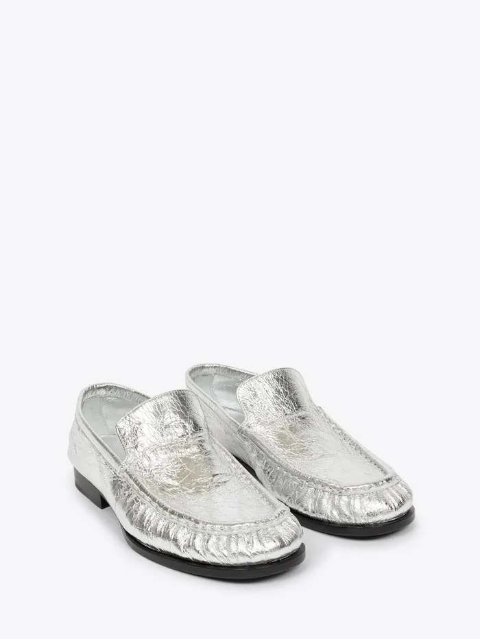 Women Dries Van Noten Shoes Metallic Loafers
