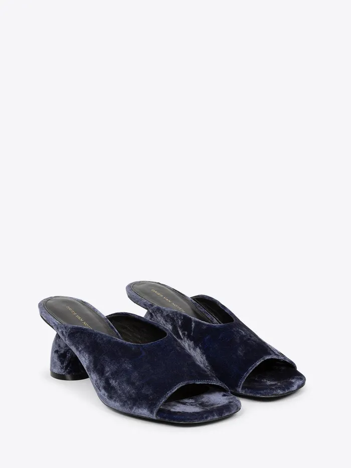 Women Dries Van Noten Shoes Velvet Mules