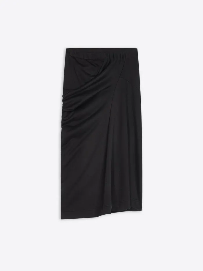 Women Dries Van Noten Skirts Draped Cotton Skirt