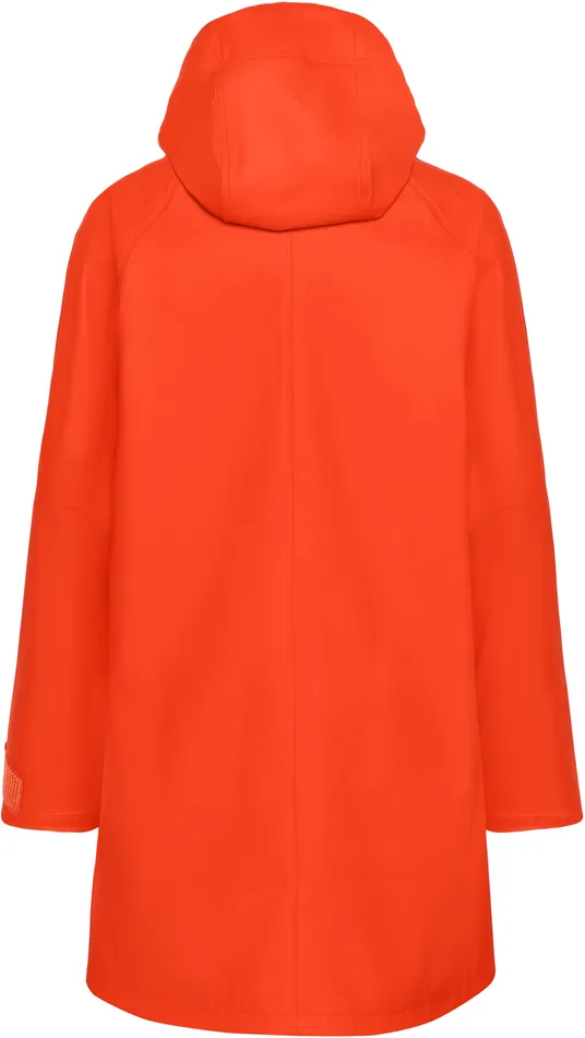 Women Elly Parka Galon Tangerine Red Didriksons Spring Jackets
