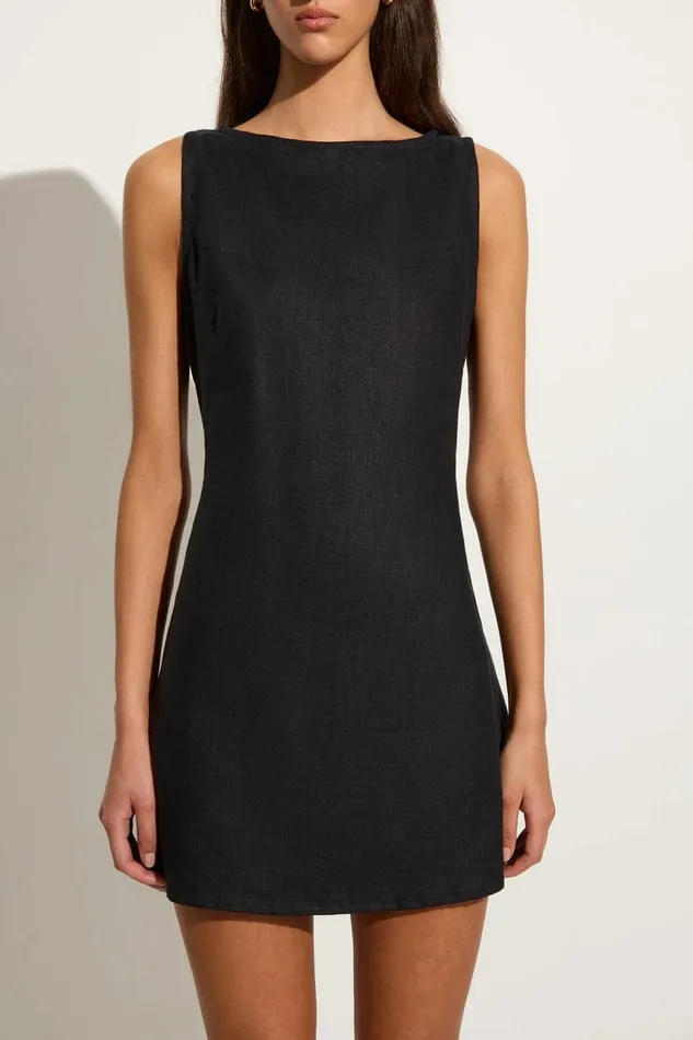 Women Faithfull The Brand Dresses Lui Mini Dress Black 8211 Faithfull The Brand Women Faithfull The Brand Dresses Lui Mini Dress Black 8211 Faithfull The Brand