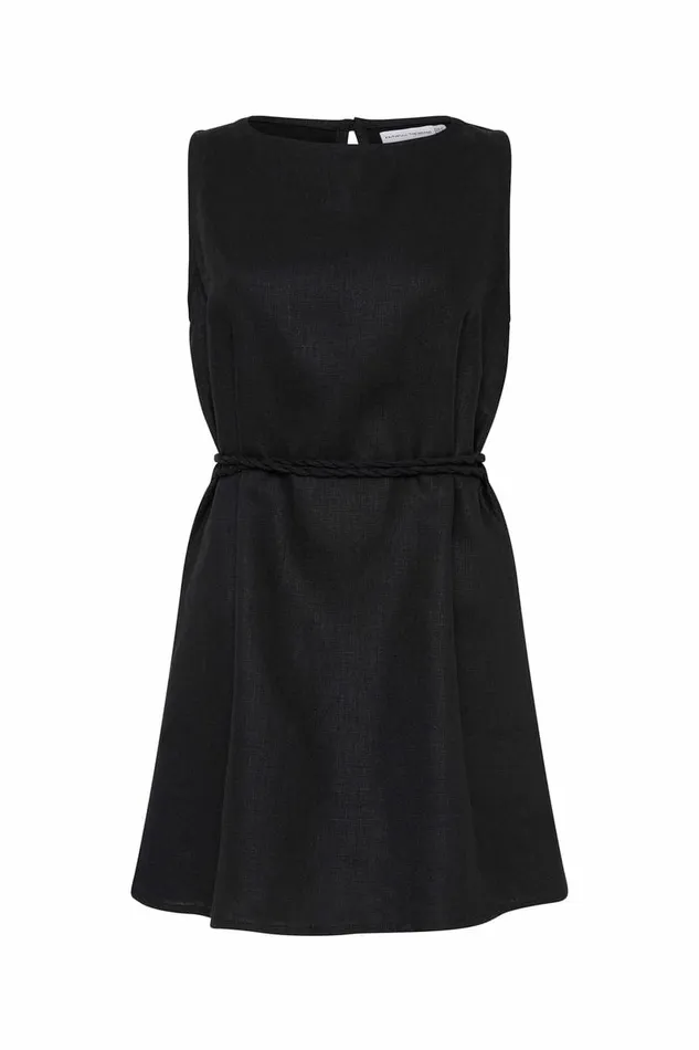 Women Faithfull The Brand Dresses Lui Mini Dress Black 8211 Faithfull The Brand