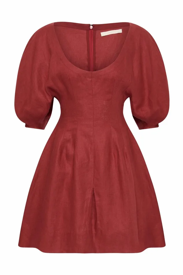 Women Faithfull The Brand Dresses Raynara Mini Dress Wine