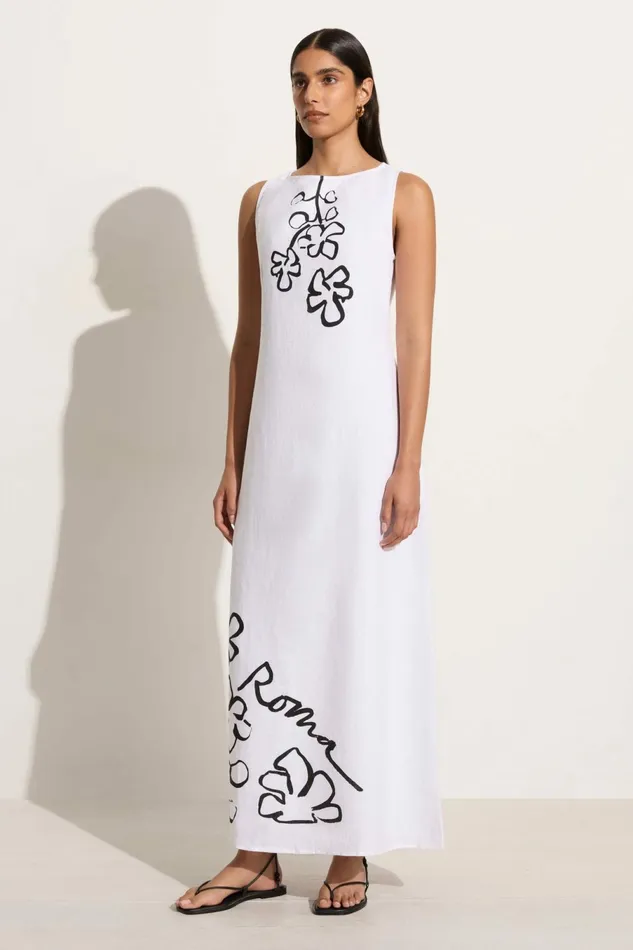 Women Faithfull The Brand Maxi Dresses Nahna Maxi Dress Roma 8211 Faithfull The Brand
