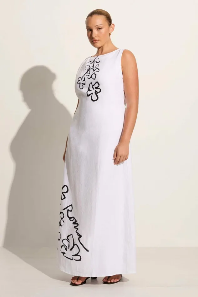 Women Faithfull The Brand Maxi Dresses Nahna Maxi Dress Roma 8211 Faithfull The Brand