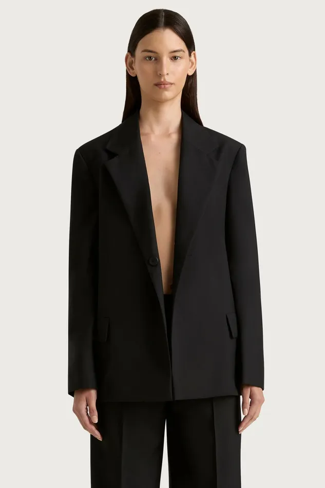 Women Faithfull The Brand Outerwear Lena Blazer Black