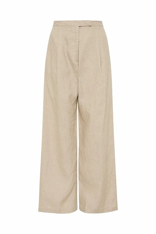 Women Faithfull The Brand Pants Cedros Pant Natural 8211 Faithfull The Brand