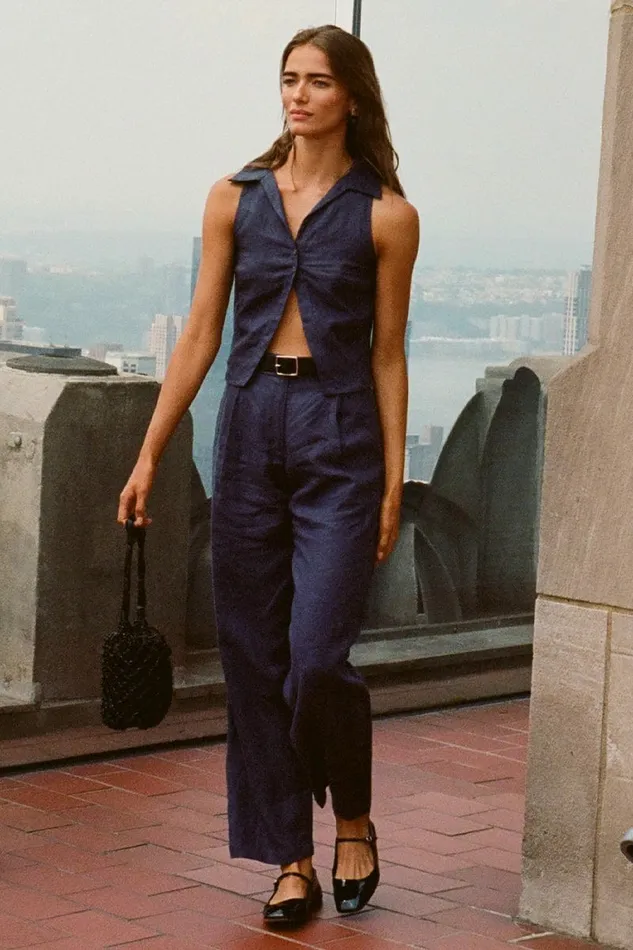Women Faithfull The Brand Pants Cedros Pant Slate 8211 Faithfull The Brand