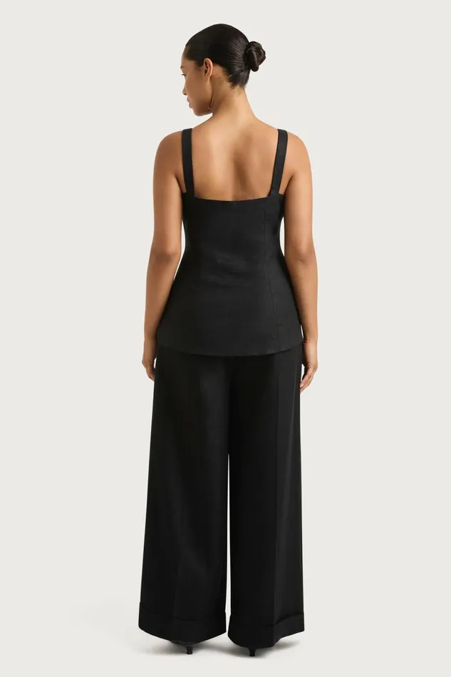 Women Faithfull The Brand Pants Clove Trouser Black