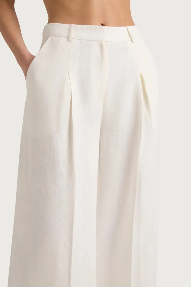 Women Faithfull The Brand Pants Clove Trouser White