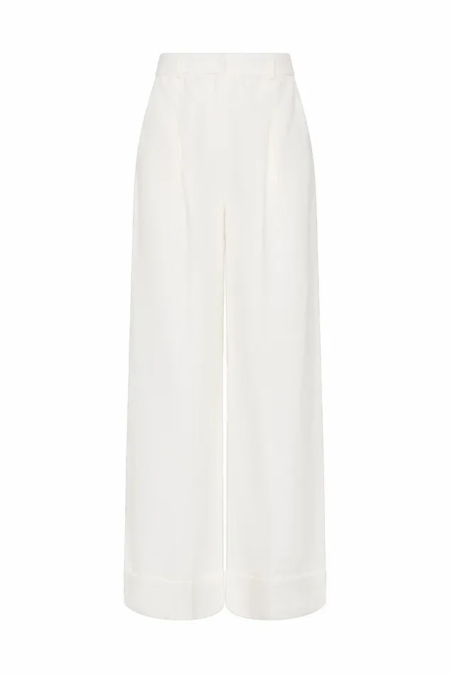 Women Faithfull The Brand Pants Clove Trouser White