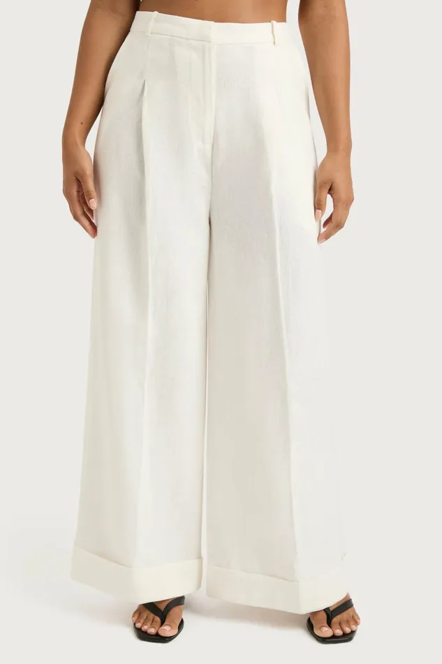 Women Faithfull The Brand Pants Clove Trouser White
