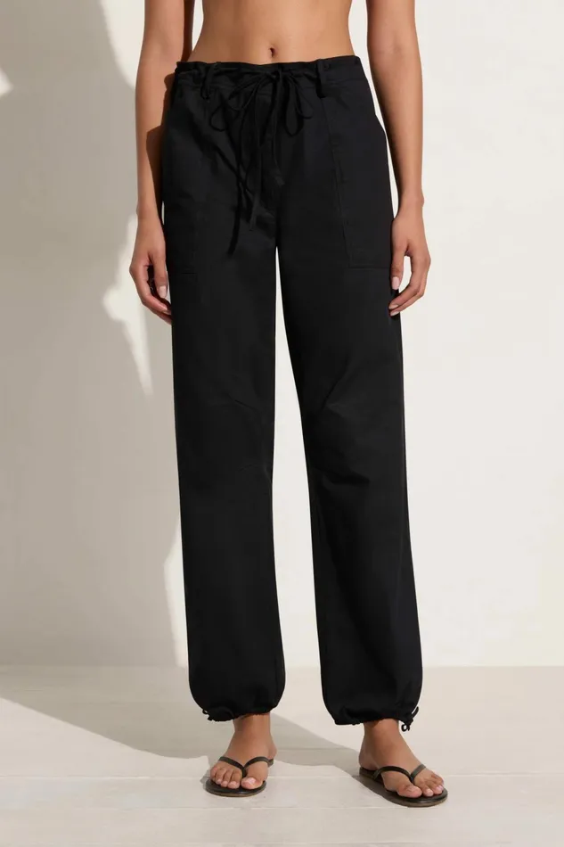 Women Faithfull The Brand Pants Cristo Pant Black 8211 Faithfull The Brand