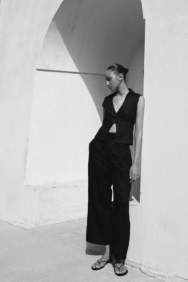 Women Faithfull The Brand Pants Ida Pant Black 8211 Faithfull The Brand
