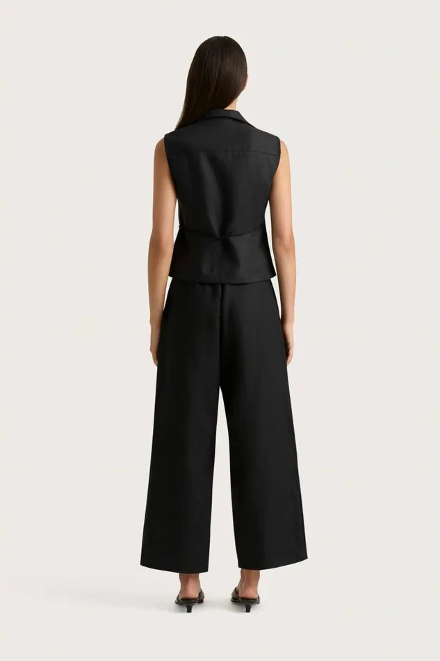 Women Faithfull The Brand Pants Ida Pant Black 8211 Faithfull The Brand
